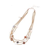 Collana Lelune Donna LELUNE GLAMOUR in Argento Perla LGNK540